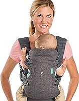 Infantino Flip Advanced 4-in-1 Carrier - Ergonomic, convertible, face-in and face-out front and back carry for newborns...